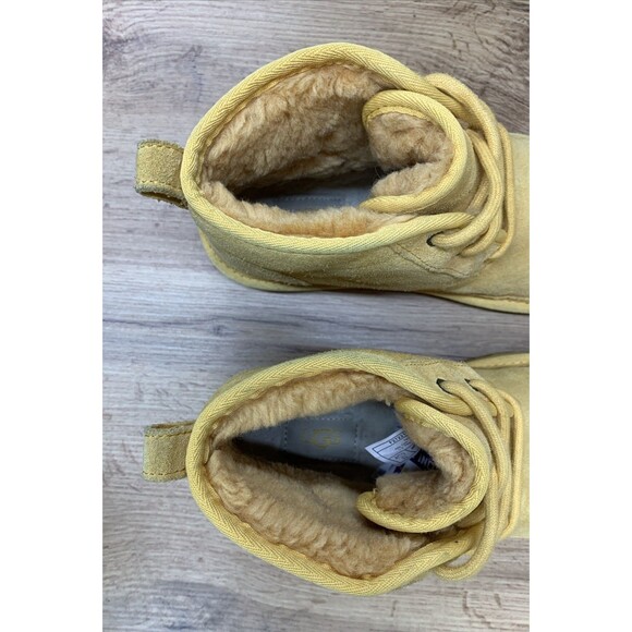 UGG Kids Neumel II Unisex Chukka Boots 1017320K Big Bird School Yellow Size 5 - Picture 15 of 16